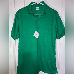 Vintage King Louie Bowling Polo Shirt Green M USA